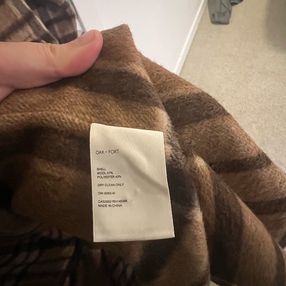 COPY - Like New Oak + Fort Oversized Wool Coat - Picture 3 of 3